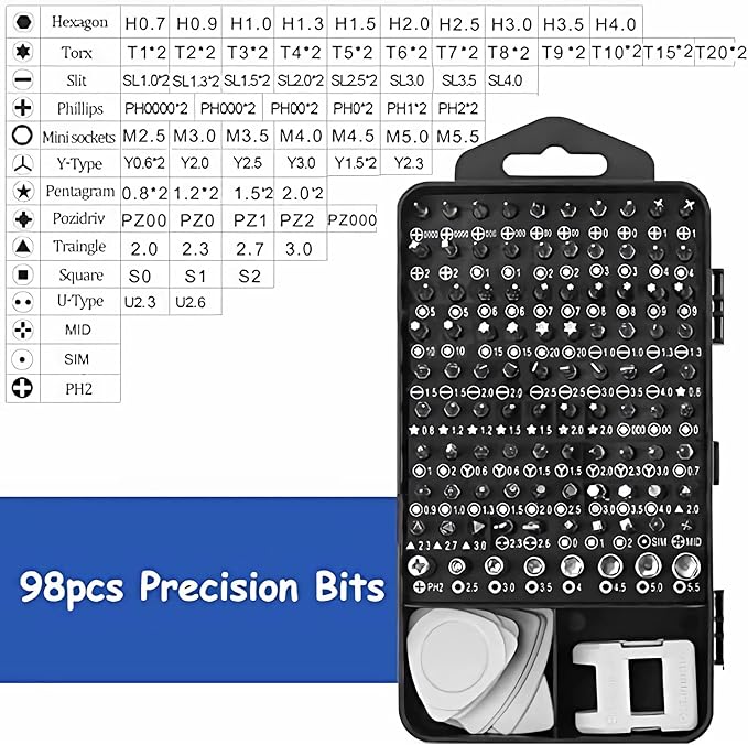 SET DE PRECISION 115 PIEZAS