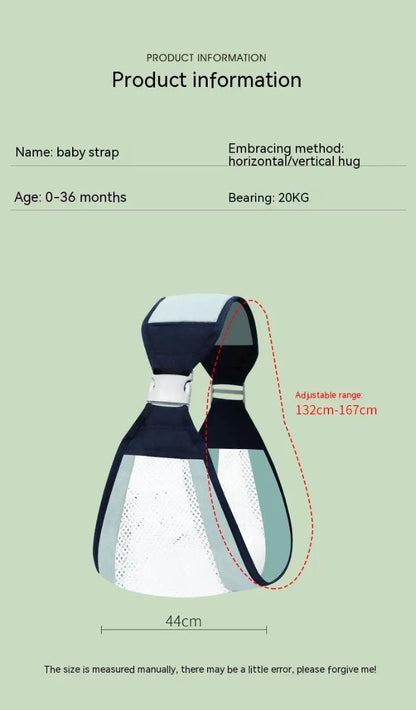 Porta Bebes Cangurera Recien Nacido Niño