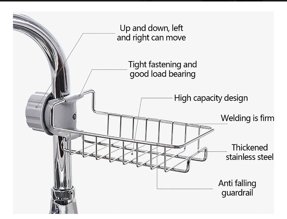 ESTANTE DE ACERO INOXIDABLE PARA COCINA