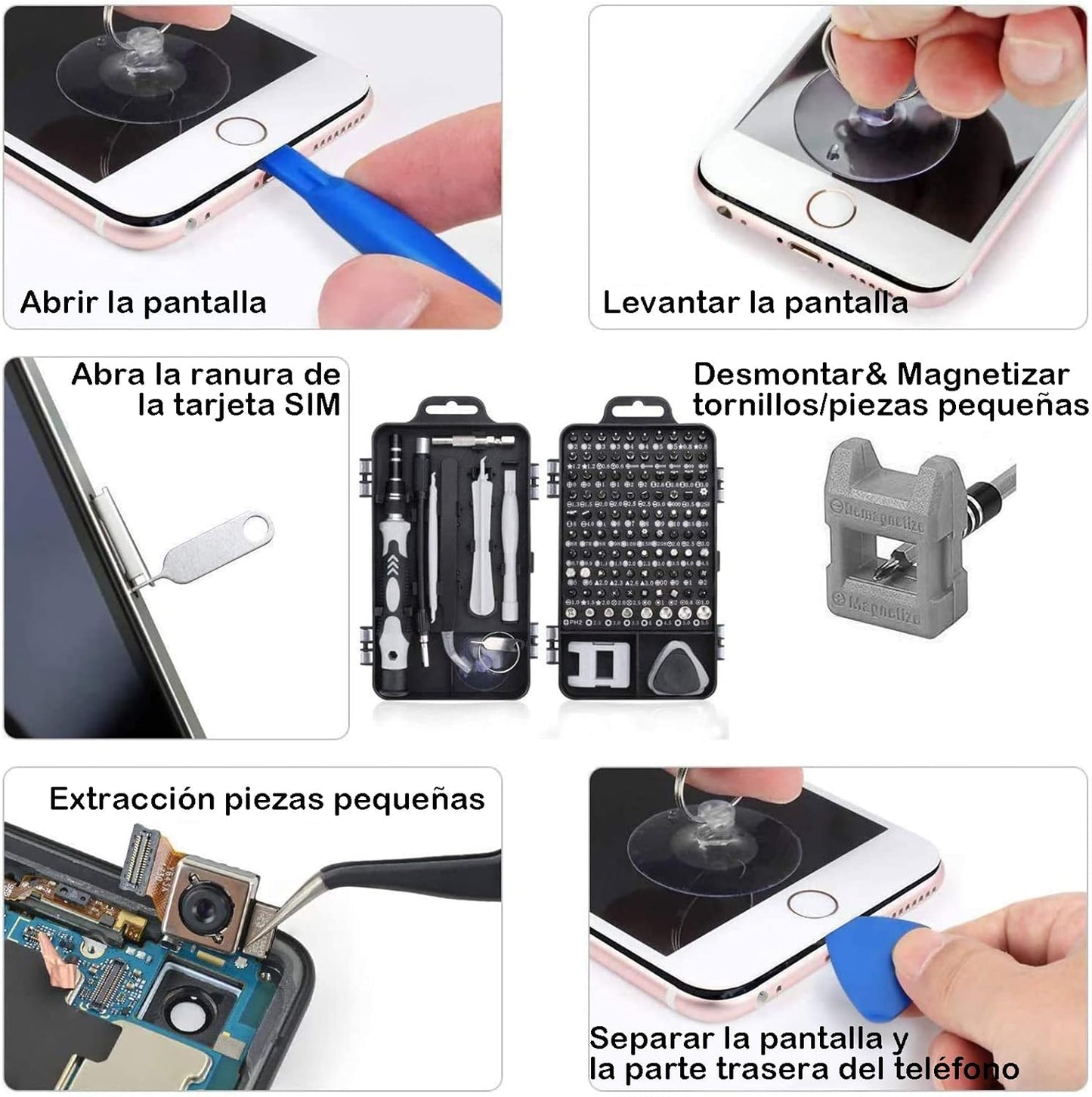 SET DE PRECISION 115 PIEZAS