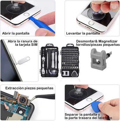 SET DE PRECISION 115 PIEZAS