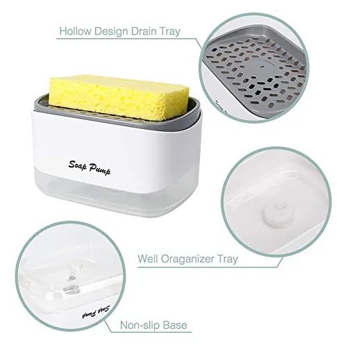 DISPENSADOR DE JABÓN LAVAPLATOS MANUAL